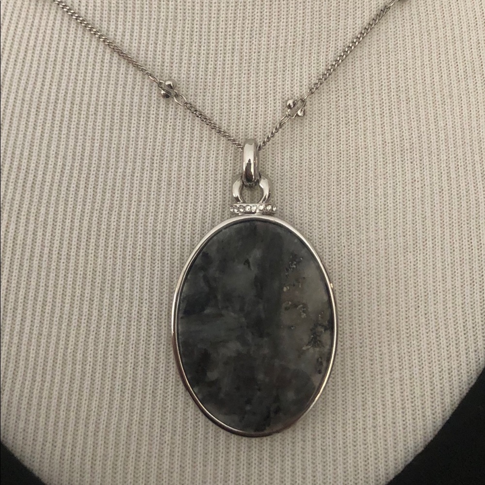 White House Black Market Long Pendant Necklace
